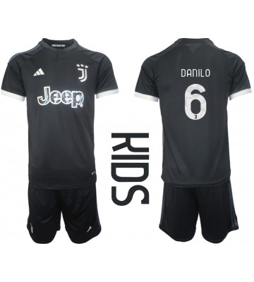 Juventus Danilo Luiz #6 Koszulka Trzecich Dziecięca 2023-24 Krótki Rękaw (+ Krótkie spodenki)